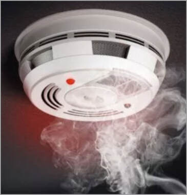 Picture of a smoke detector